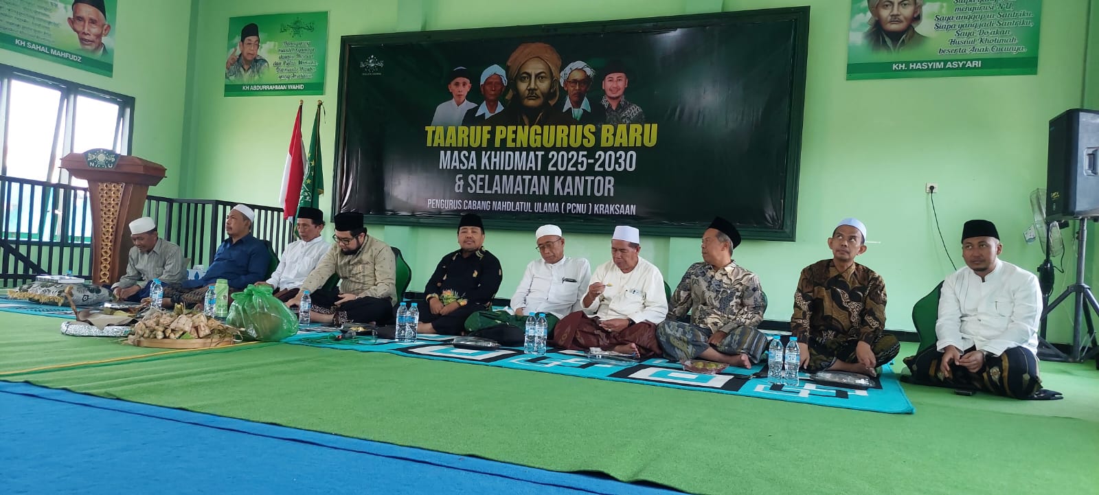 Rektor UNZAH Taaruf Pengurus Baru PCNU Kraksaan  2025